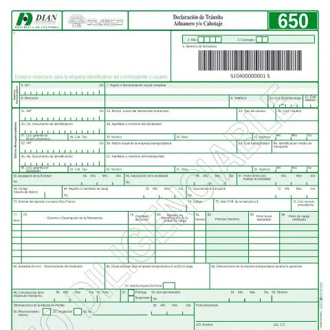 Vista previa del documento Relevancia del Formulario F650-2004 en el Comercio Internacional — Aduanas y comercio (CERFA n°F650-2004)