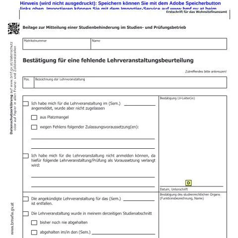 Dokumentvorschau: Wichtigkeit des Formulars Beih14a für Studierende — Steuern (CERFA n°Beih14a)