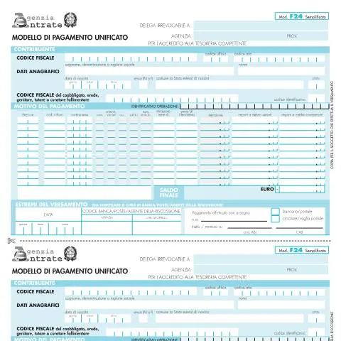 Anteprima documento Guida al Modello F24 Semplificato per pagamenti fiscali — Tasse e fisco (CERFA n°F24 Semplificato)