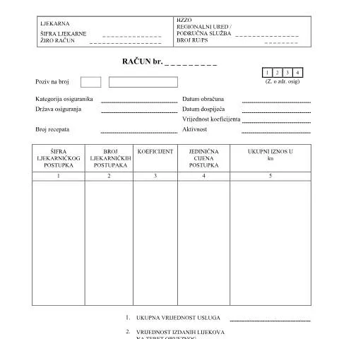 Document preview: Razumijevanje RNLJEK OsnOsig 06.06.2022 u zdravstvenom osiguranju — Zdravlje (CERFA n°RNLJEK_OsnOsig_06.06.2022)