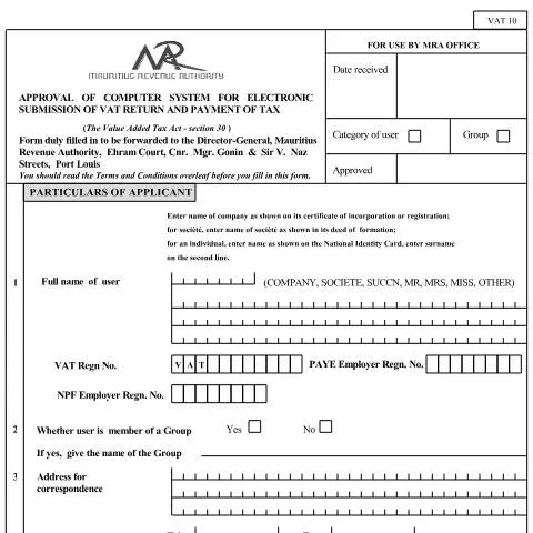 Document preview: Essential Insights on Completing the VAT1006 Form — Taxes (CERFA n°vat1006)