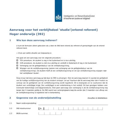 Documentvoorvertoning: Belang van Aanvraagformulier 7004 voor internationale studenten — Immigratie & visa (CERFA n°7004)
