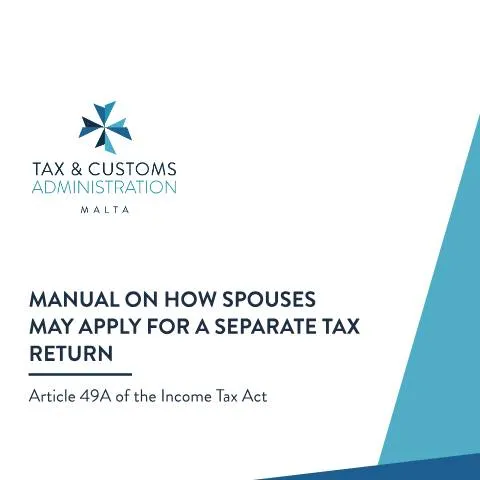 Document preview: Understanding Separate Tax Returns for Spouses in Malta — Taxes (CERFA n°guideline---application-by-spouses-for-a-separate-tax-return)