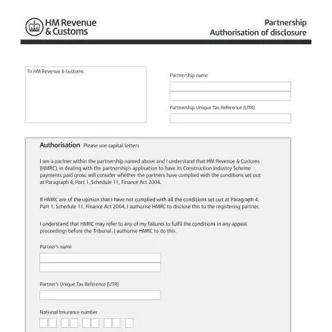 Document preview: Understanding Authorisation of Disclosure in Partnerships — Legal & justice