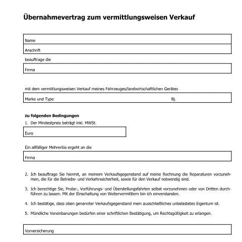 Dokumentvorschau: Der U21 Übernahmevertrag im Verkaufsprozess — Behörden & Verwaltung (CERFA n°U21)