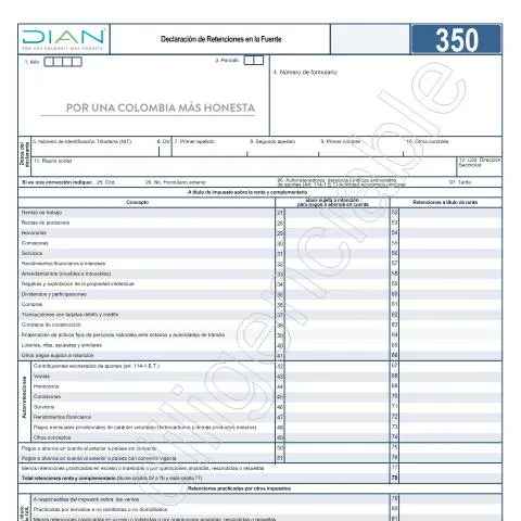 Vista previa del documento Guía para la declaración de retenciones en la fuente 2021 — Impuestos (CERFA n°F350-2021)
