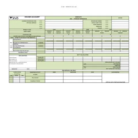 Document preview: Understanding the DA 260F1 , Vermouth OS Form — Government & admin (CERFA n°DA 260F1)