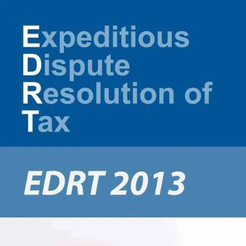 Document preview: Mauritius EDRT: Fast Tax Dispute Resolution — Taxes (CERFA n°EDRTv1)