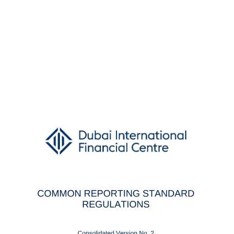 Document preview: Understanding DIFC's 2020 Common Reporting Standard Regulations — Government & admin (CERFA n°مركز-دبي-المالي-العالمي-التشريعات-الخاصة-بمعيار-الإفصاح-المشترك-2020متوفر-باللغة-الإنجليزية-فقط)