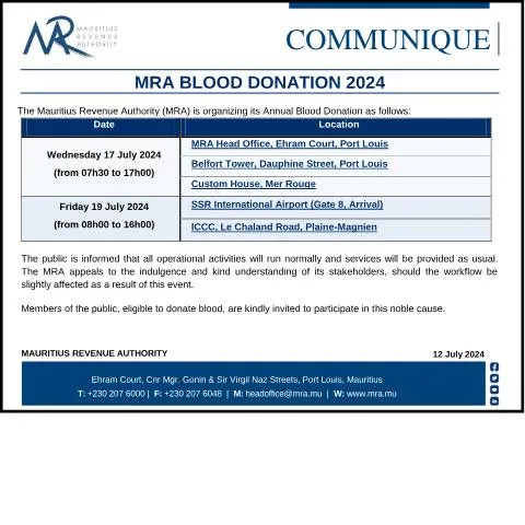 Document preview: Understanding the MRA Blood Donation Document — Government & admin (BloodDonation120724)