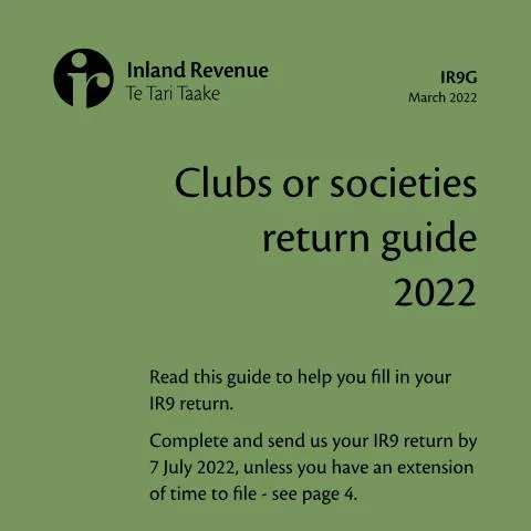 Document preview: Navigate Income Tax with the IR9G Clubs or Societies Guide — Taxes (CERFA n°IR9G)