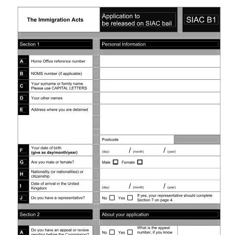 Document preview: Understanding the Significance of Form T621 in SIAC Bail — Legal & justice