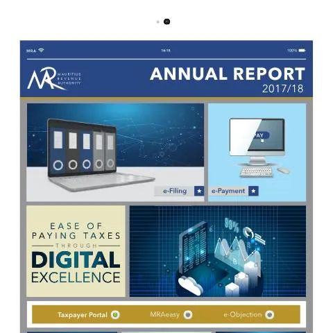 Document preview: Navigating the MRA Annual Report 2017/18 Effectively — Government & admin (CERFA n°MRAAnnualReport2017-18)
