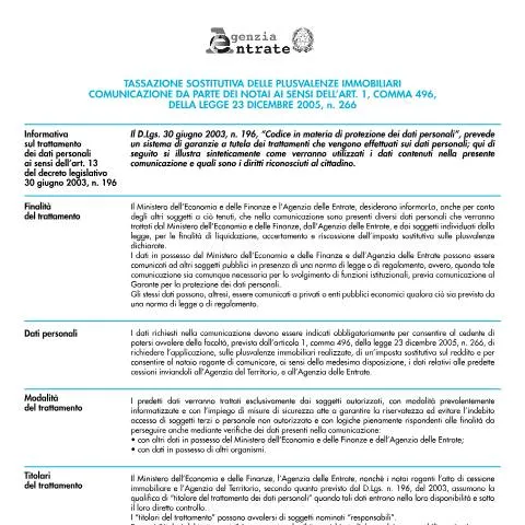 Anteprima documento Introduzione alla tassazione sostitutiva delle plusvalenze immobiliari — Tasse e fisco