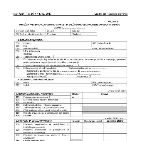 Document preview: Ključne informacije o PODO-OPSVL za podjetnike — Davki & obdavčitev (CERFA n°PODO-OPSVL)
