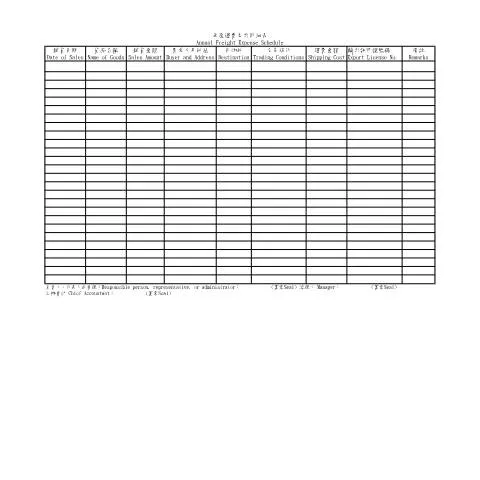 Document preview: 深入解析年度運費支出明細表的角色與填寫要點 — Taxes (CERFA n°年度運費支出明細表(中英並列))