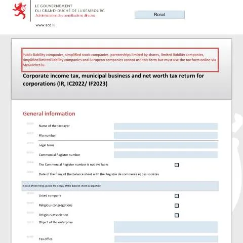 Aperçu du document Tout savoir sur le Formulaire 500 E pour les entreprises — Impôts & fiscalité (CERFA n°500 E)