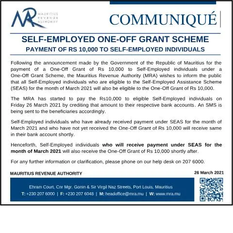 Document preview: Understanding the Self-Employed One-Off Grant Scheme — Benefits & social aid (CERFA n°SEASGrant260321)