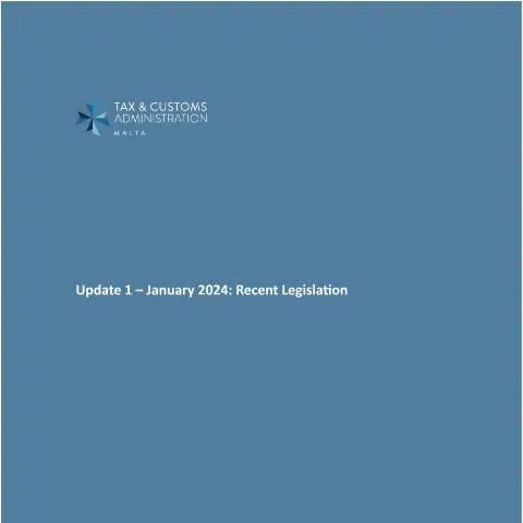 Document preview: Understanding Malta's 2024 Corporate Tax Changes — Taxes (CERFA n°update-1---january-2024)