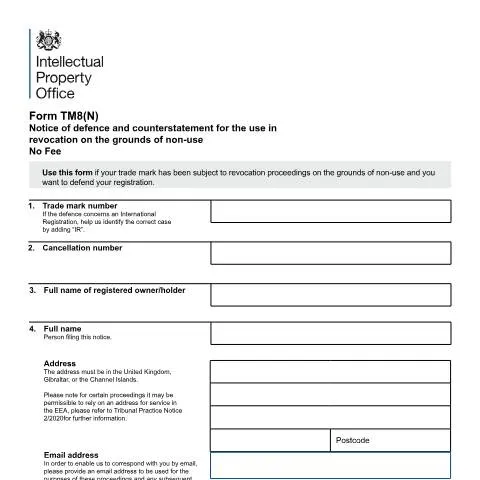 Document preview: Strategic Defence Against UK Trade Mark Revocation Proceedings — Legal & justice